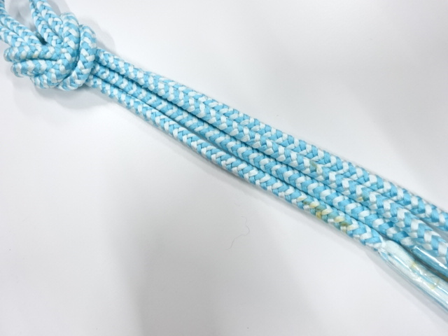 未使用品　正絹　手組帯締め